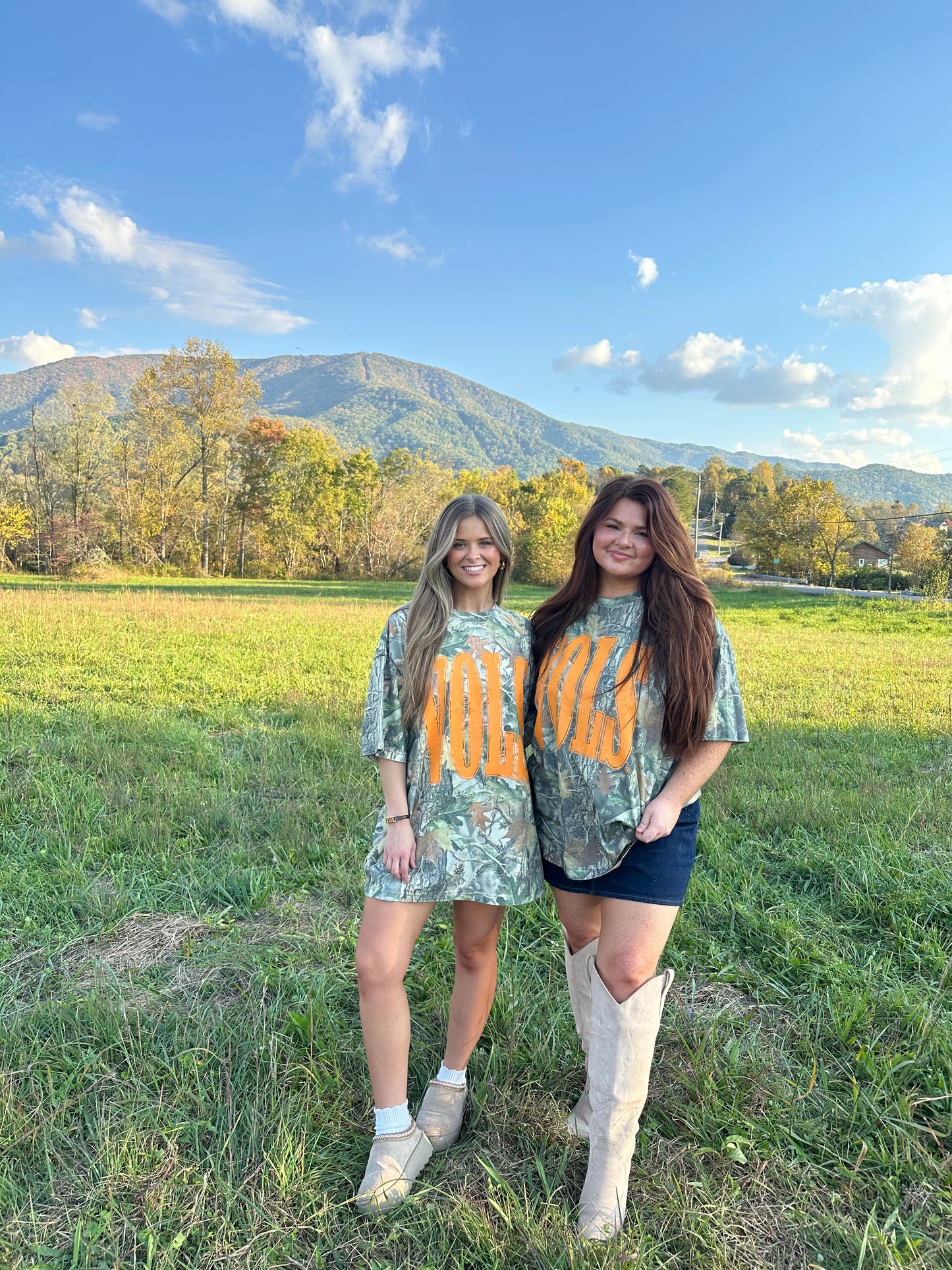 Camo Oversized VOLS tee