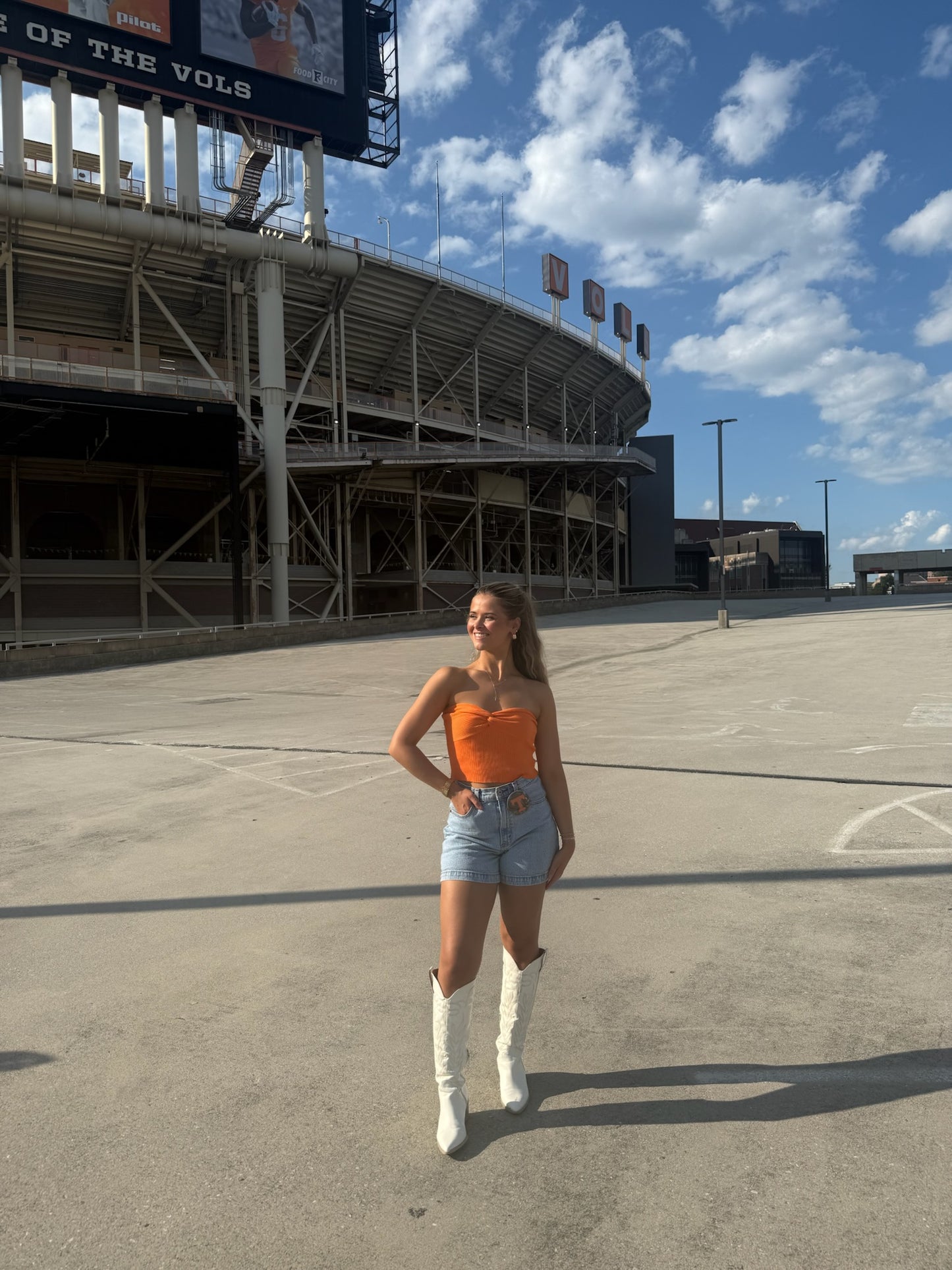 VFL Knit Bandeau Top