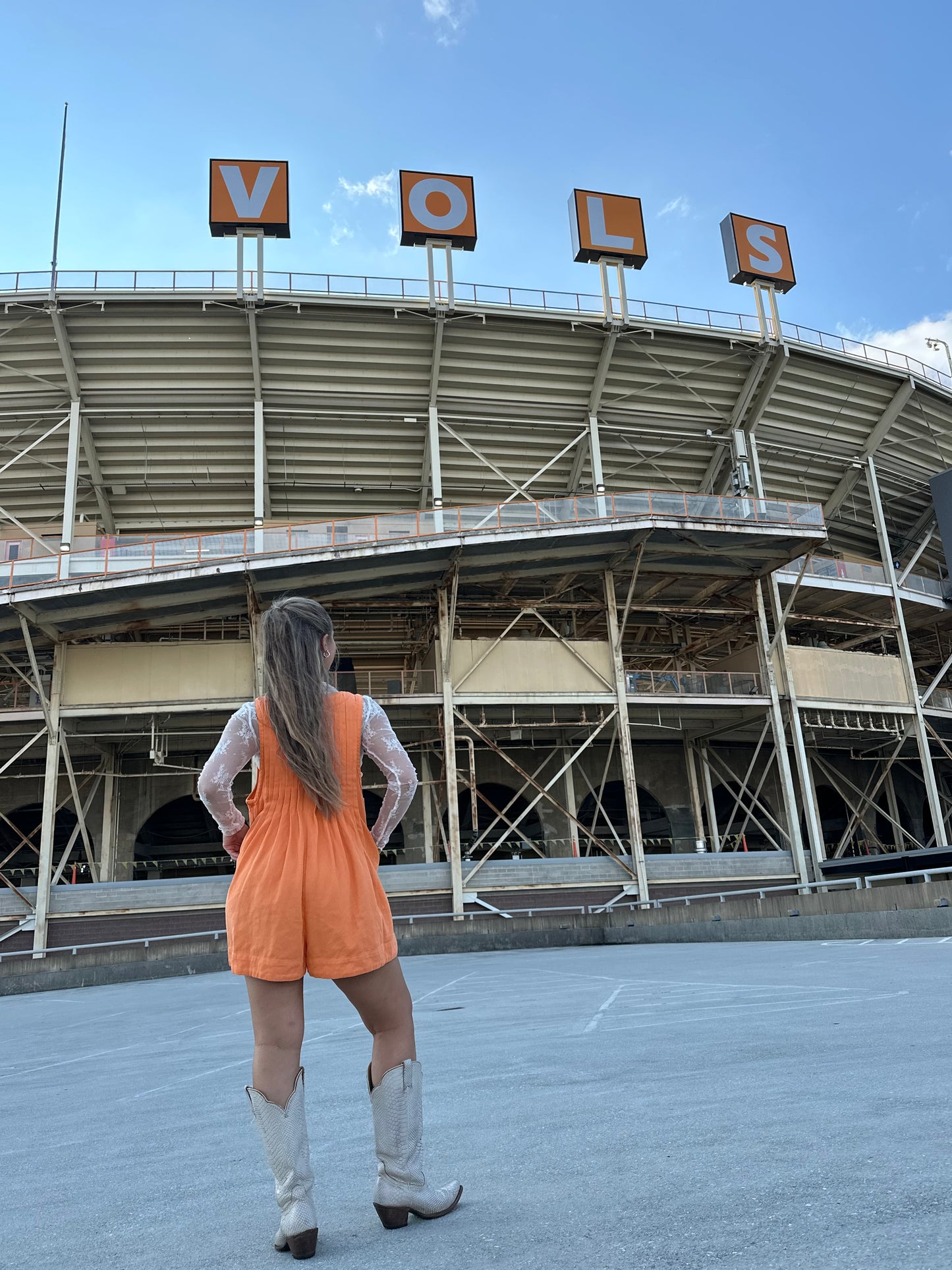 Rocky Top Denim Romper