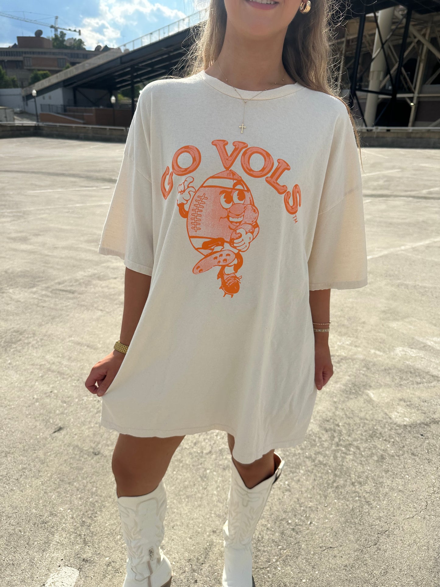 Running Game Go Vols Tee