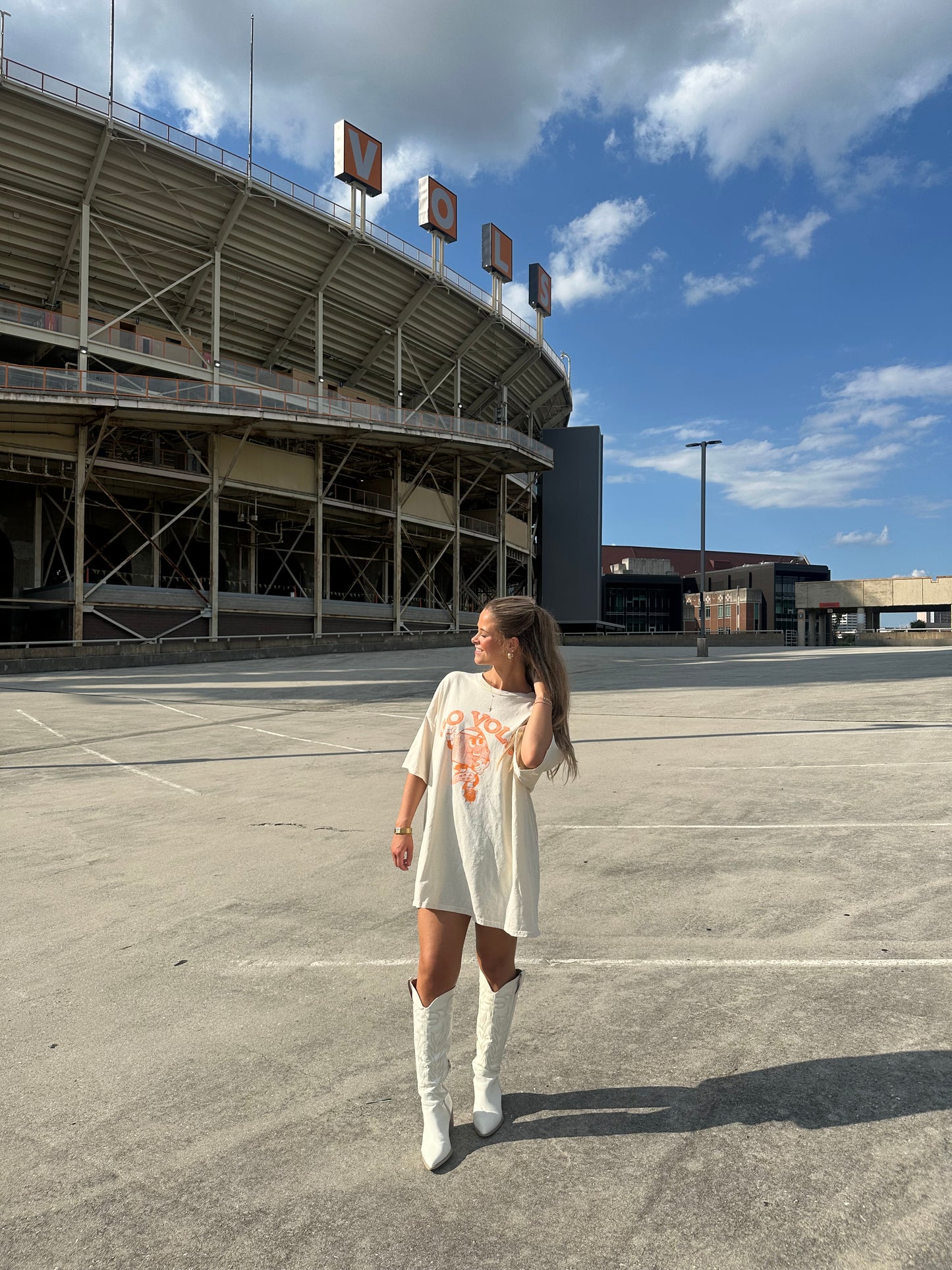 Running Game Go Vols Tee