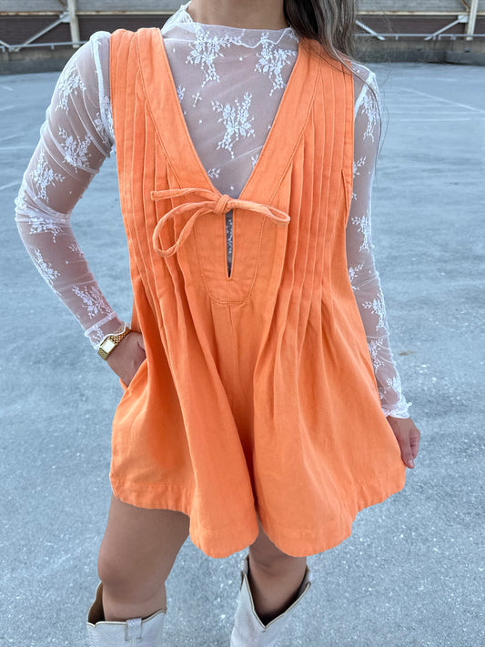 Rocky Top Denim Romper